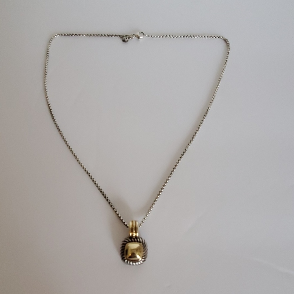 David Yurman Petit Albion Pendant Necklace